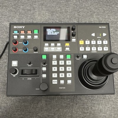 Sony RM-IP500 Remote Camera Controller mit Joystick & Anzeige, LAN, VISCA RS-422