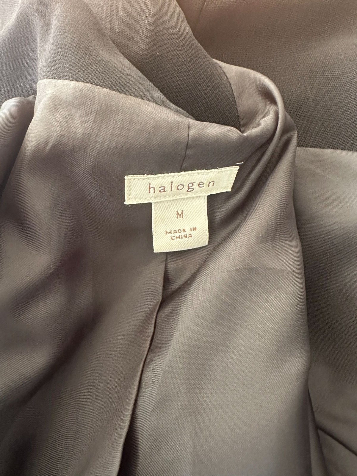 HALOGEN Black Office Three Button Blazer Size Med… - image 5