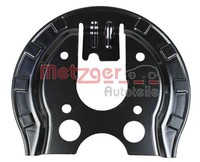 Metzger Spritzblech, Bremsscheibe 6115292 FüR CitroËN Peugeot