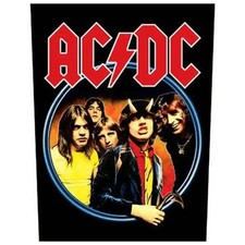 AC/DC Backpatch Rückenaufnäher · Highway to Hell · Offizieller Band Merch
