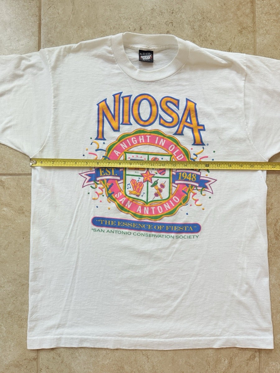 Vintage San Antonio Fiesta NIOSA Night In Old San Antonio T Shirt Size XL View 5