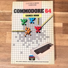 Vintage Commodore 64 Games Book C64 Programmi...