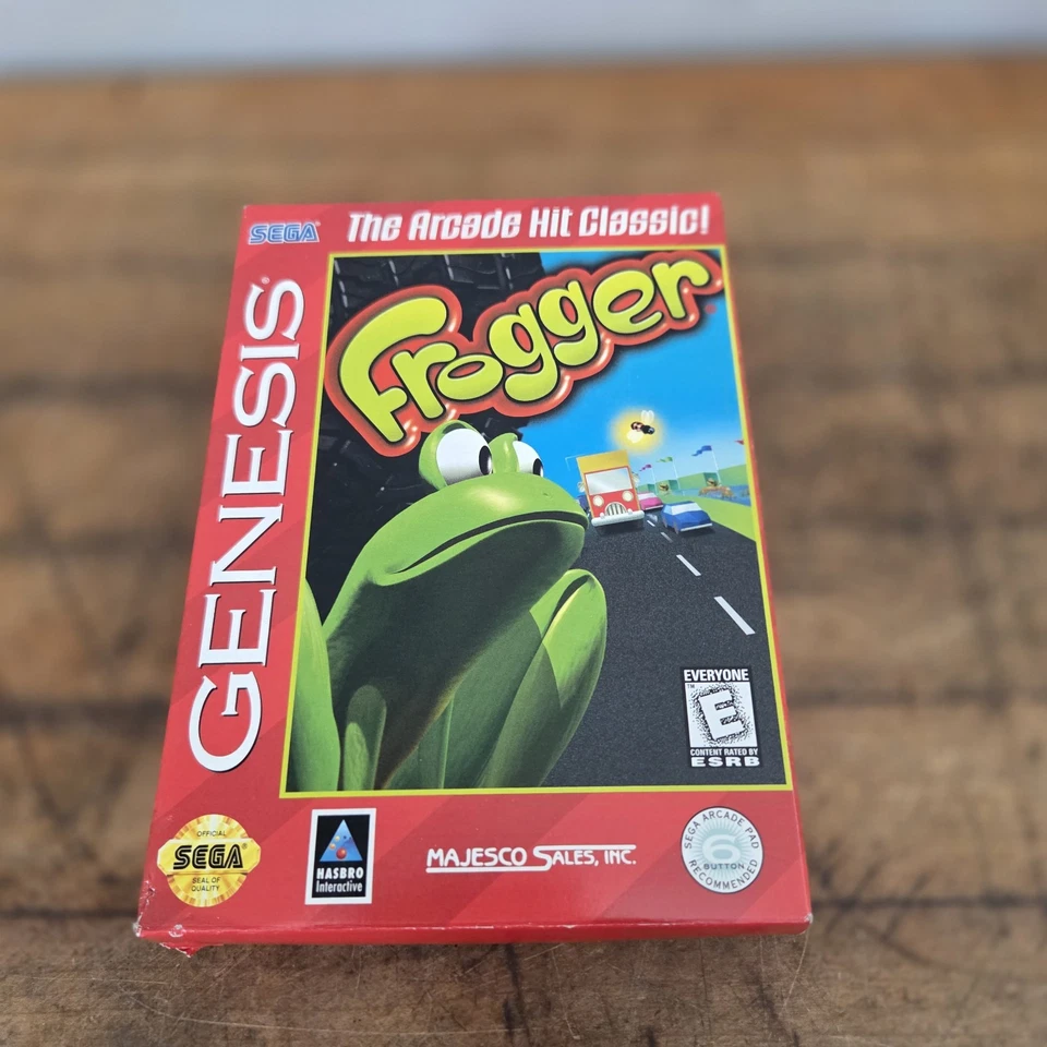 Frogger (Sega Genesis, 1994) en caja original Foto 2 de 4