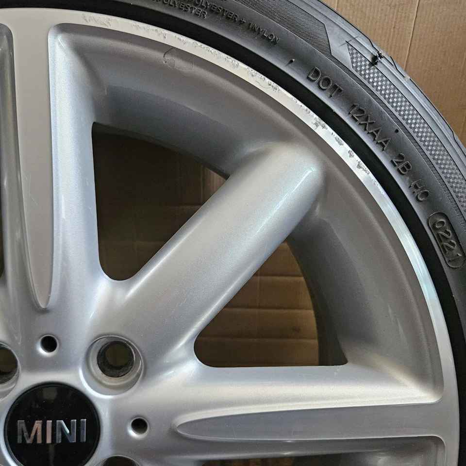 1x MINI R55 R56 R57 R58 R59 Double Cross Turned R131 Alufelge 7x17 ET48 6850503 - Bild 3 von 4