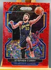 Stephen Curry 2021-22 Panini Prizm Fast Break Red Disco Prizm 095/100 #154