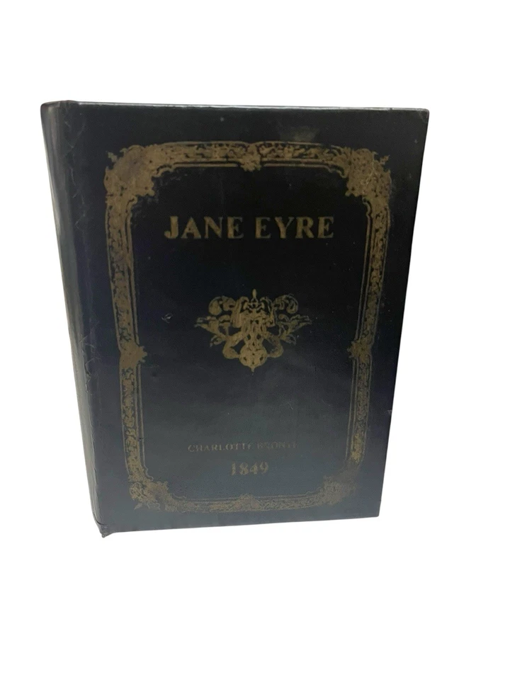 Jane Eyre Faux Wooden Book Box Decorative Storage Classic Vintage Wood Design - Image 2 of 4
