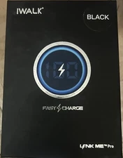 iWalk Portable Charger iPhone Compatible- Black - DBL5000PL - LinkMe5000 Pro