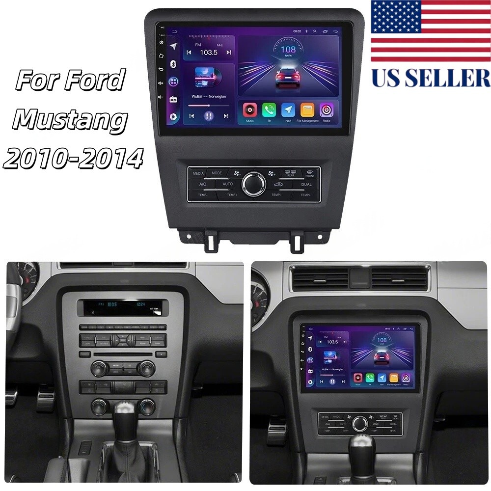 FOR FORD MUSTANG 2010-2014 ANDROID 13.0 CAR STEREO RADIO GPS NAVI WIFI RDS 32GB