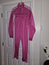 Adidas Firebird Jacket Original Tracksuit Semi Lucid Fuchsia