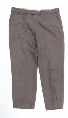 Greenwoods braune gerade Herrenhose 34W