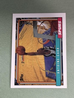 Antoine Carr 1992-93 Topps San Antonio Spurs #149 *9145*