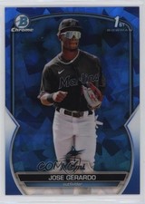 2023 Bowman Chrome Sapphire Edition Prospects Jose Gerardo #BCP-195 0p1n