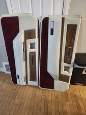 1979-85 Cadillac Eldorado Door Panel Set White Oem Used F R