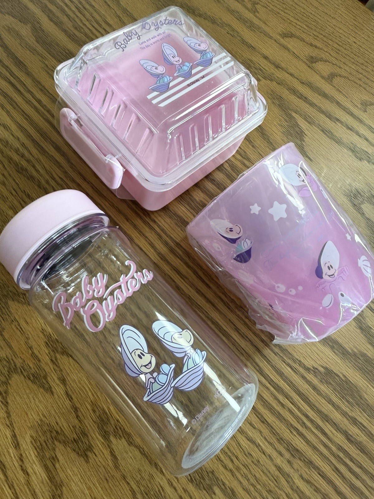 Japan Daiso Seria Baby Oysters Alice In Wonderland Disney 33 Piece Lot NWT