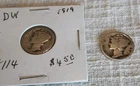 1919 (1) and 1920 (1) 10C Mercury Dime