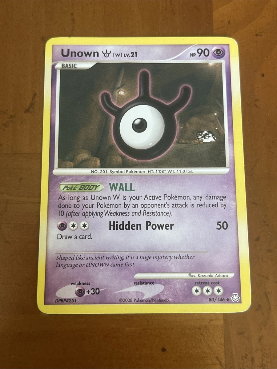【Unown】DDF 15種　ホロなし全なし印刷 Unown Pokémon TCG Cards for sale | eBay
