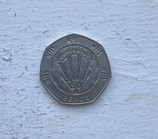 1998 NHS 50th Anniversary Fifty Pence Coin Circulated