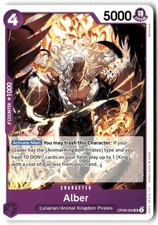 Alber OP08-059 Uncommon Two Legends One Piece Near Mint