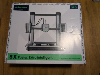AnkerMake M5 3D-DRUCKER, Originalverpackung, All-Metal Hotend, inkl. Zubehör