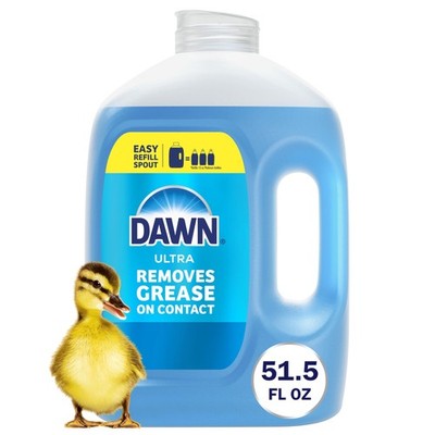 Dawn Ultra Original Dish Soap Refill Jug, Large 51.5 Fl Oz (Pack of 1), Blue