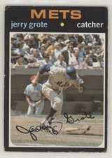 1971 Topps Jerry Grote #278 0a1