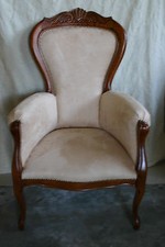 POLTRONA  POLTRONCINA CAMERA DA LETTO IN VELLUTO ANCHE ALTRI COLORI