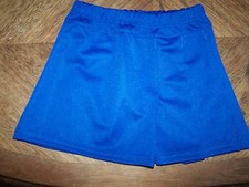 Girl's Size Large Solid Royal Blue Cheer Skirt Alleson Athletic Cheerleader EUC