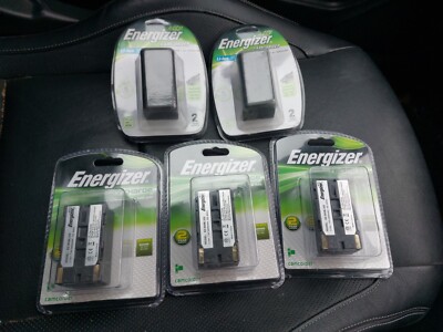 Restposten Konvolut Neu in OVP 5x Energizer Camcorder Akku 2x SMBL320 + 3x EZ-SMBL320 * 