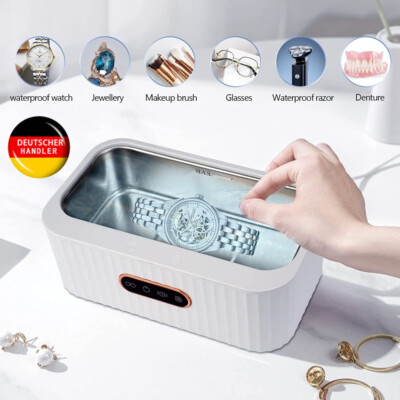 Automatisch Ultraschall Reinigungsgerät Ultraschallreiniger Uhren Brille Schmuck