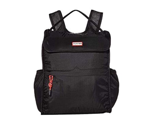 Mochila Hunter Original Embalable Negra Nueva - Imagen 1 de 11