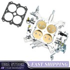4150 Double Pumper Carburetor Throttle Base Plate 4 Corner Fits: Holley 650 750