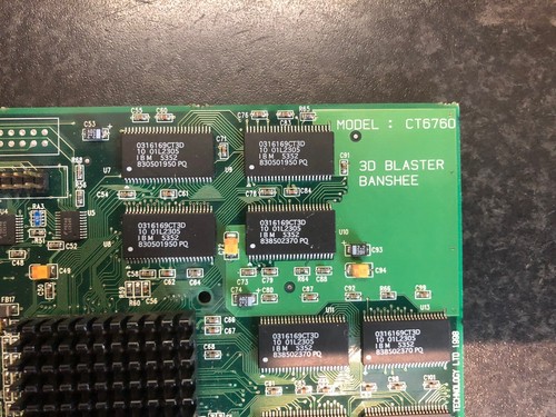 Creative CT6760 3Dfx Voodoo Banshee 16MB AGP Grafikkarte. Getestet Funktioniert. - Bild 3 von 7