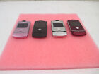Lot of 4 Vintage Motorola Razr V3 Flip Phones