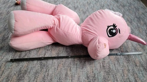 XXL Einhorn 100cm 1m Rosa Pferd Mädchen Plüschtier Kuscheltier riesig Mega groß - Bild 7 von 9