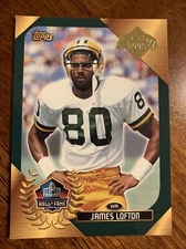 2003 Topps Hall of Fame Induction Enshrinement Class JAMES LOFTON - Packers