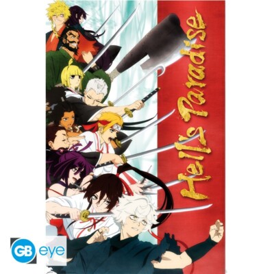 HELL'S PARADISE   Poster Maxi 91,5 x 61   Key art season 1