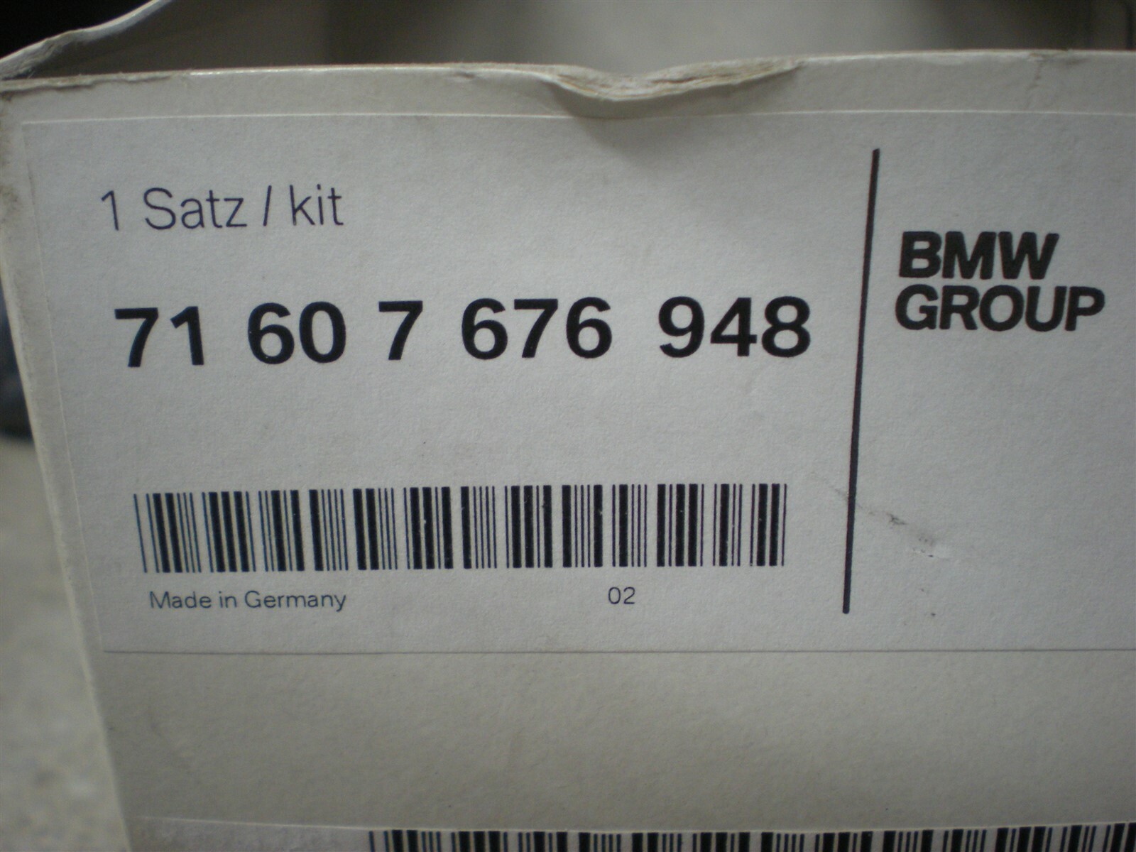 NOS OEM BMW Set Of Brackets For Navigator 2006-15 F800 71607676948 