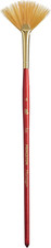 Heritage, Series 4050, Synthetic Sable Paint Brush for Watercolor, Fan, 4
