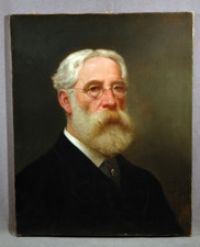 Master American 20th Century Oil Painting Signed John George Brown 1831-1913