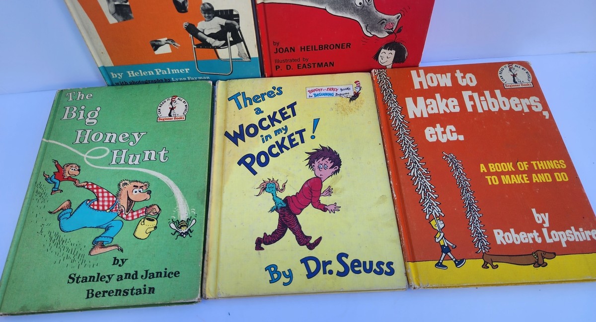 Set of 5 Beginner Books I Can Read It All By Myself, Bright and