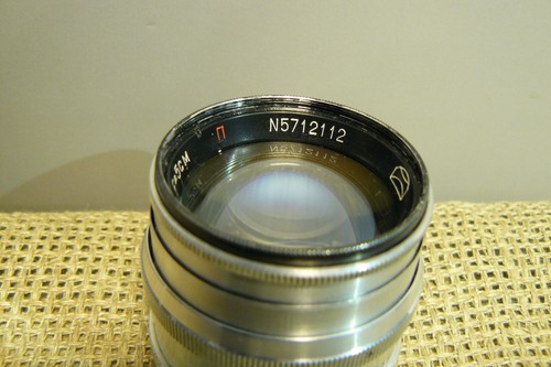 Vintage 1957. JUPITER - 3. F1,5 /50mm USSR /Russian lens M39 for RF camera (410) - Picture 8 of 9