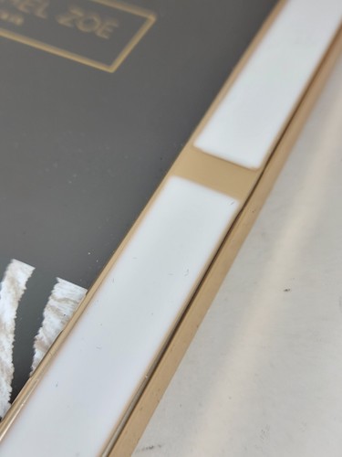 Rachel Zoe 4x6" White Photo Picture Frame.. New - Picture 7 of 9