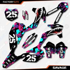 Nebula Savage Camo Graphics Kit fits KTM 13-15 SX SXF XC XCF 125 200 250 300 450