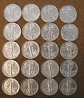 ORIGINAL ROLL 1941-D WALKING LIBERTY SILVER  HALVES.. CH/GEM BU