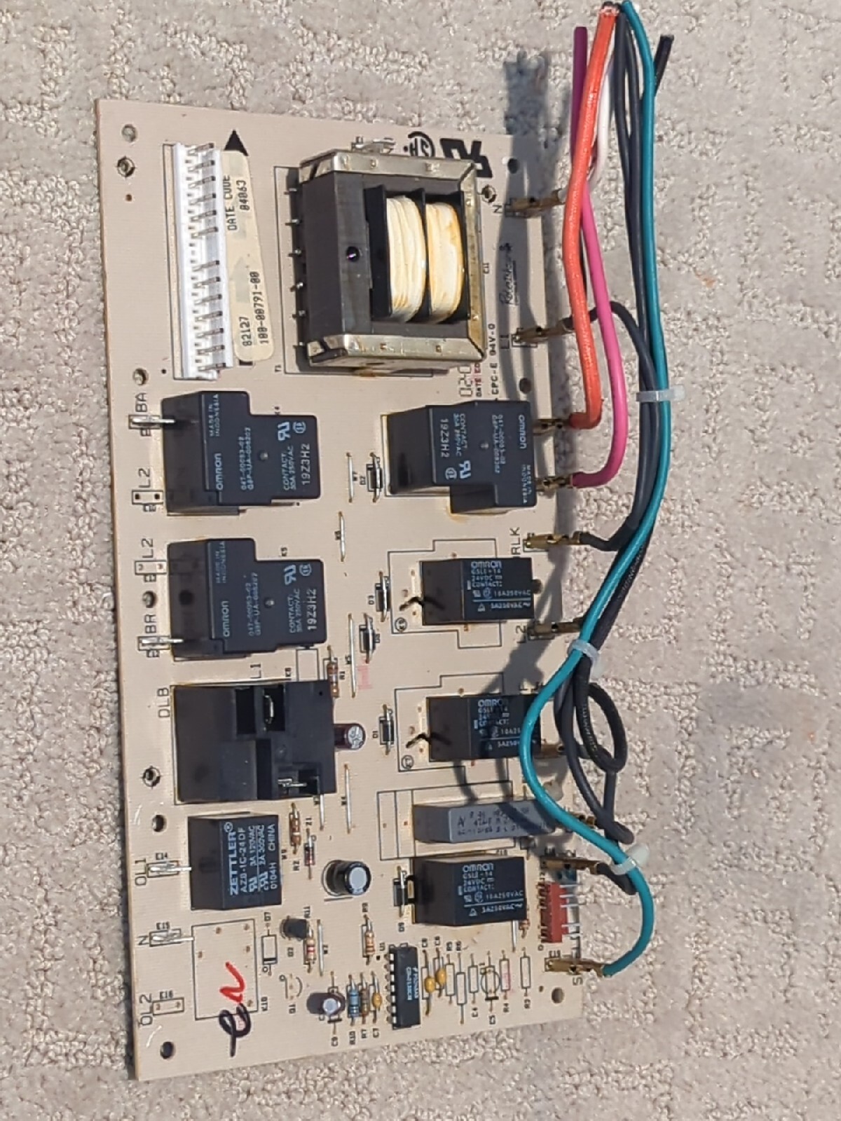 Dacor Single Oven Relay Board (82127) (ASIS) eBay