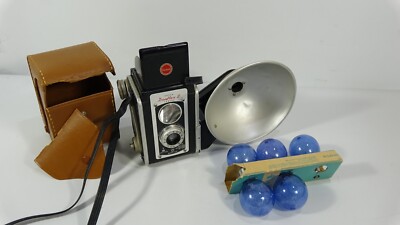 Vintage Kodak Duaflex II Film Camera - Flash & Bulbs Included | eBay
