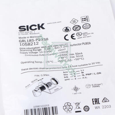 New 1PC SICK GRL18S-P2338 1058212 sensor