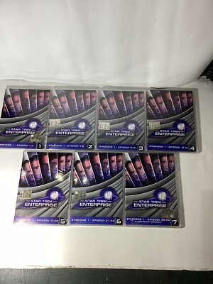 STAR TREK ENTERPRISE SEASON 1 / FULL SET / DISC 1-7 / SEALED BIS AUF 2