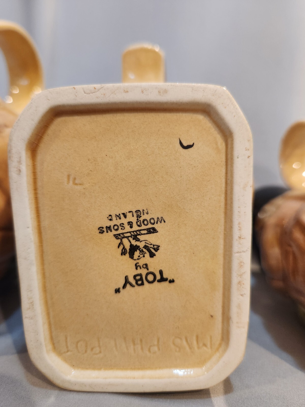 Set of 3 Matching Wood & Sons PHILPOT Toby Mugs eBay