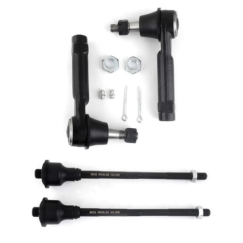 MOOG Front Inner Outer Tie Rods New for Chevy Silverado GMC Sierra 1500 Tahoe - Picture 2 of 8